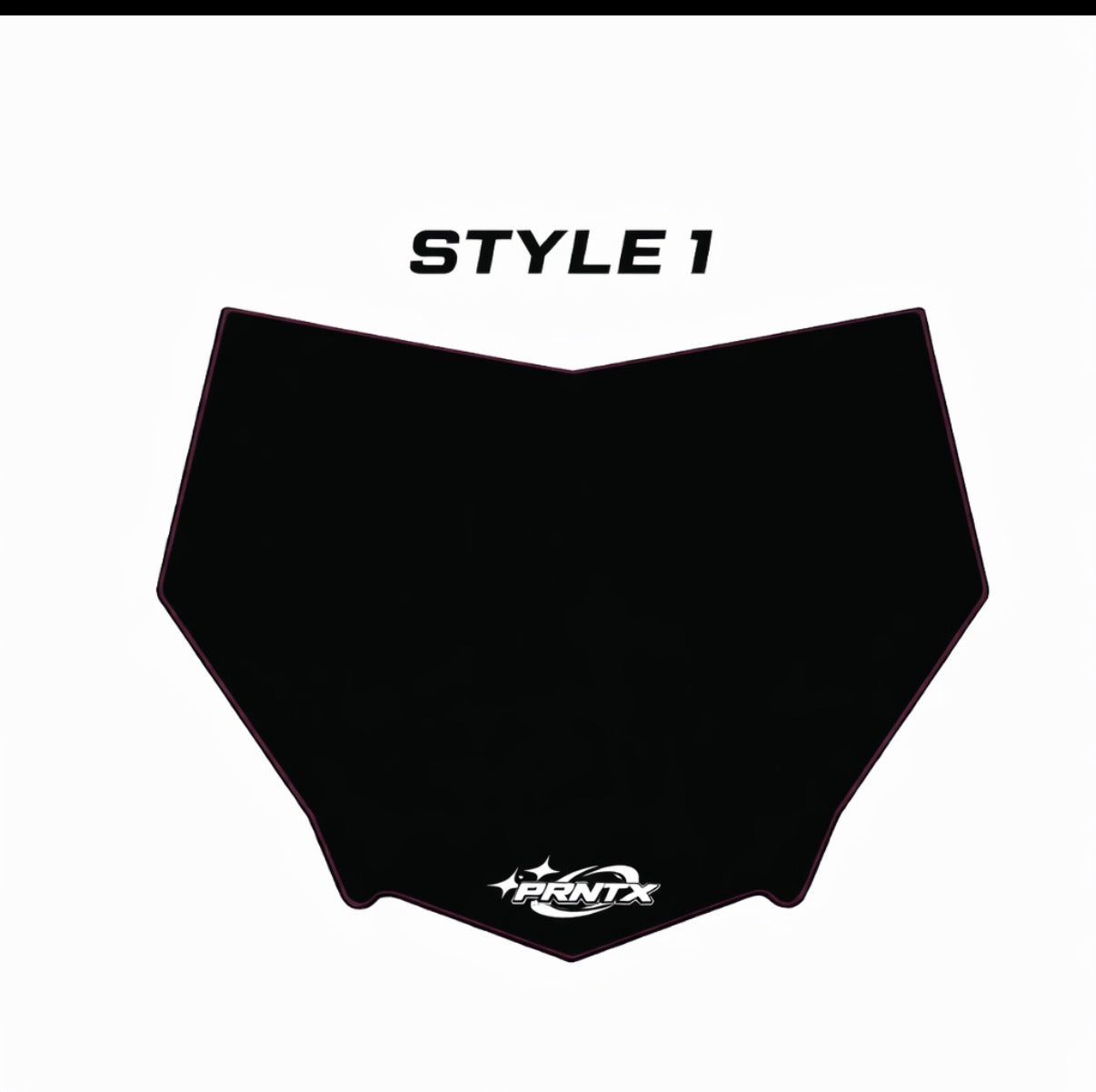 Motocutz Plate Decal