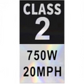 Holographic Class 2 Sticker
