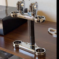 CHROME YOZMA TRIPLE CLAMPS • Limited supply •￼