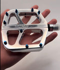 Chrome dipped, titanium pedals ￼