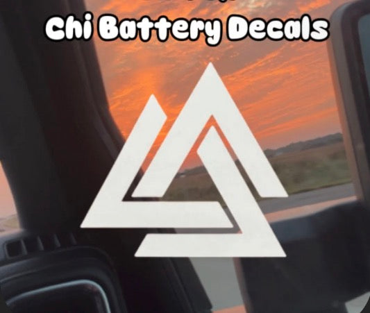 Chi Battery Sticker