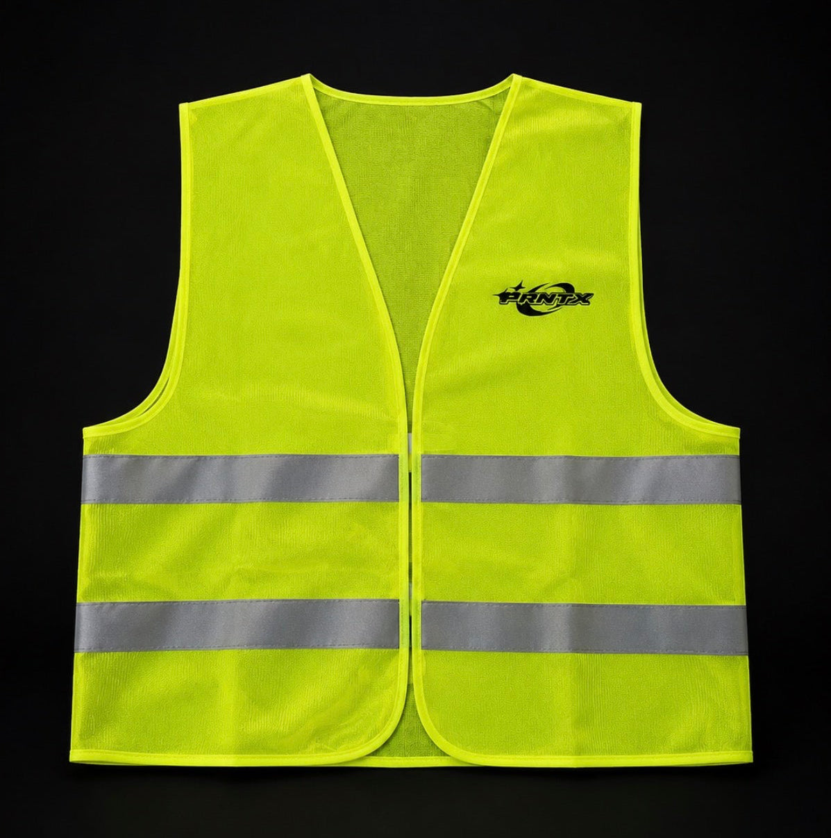 Prntx Reflective Vest for Night Riding ￼